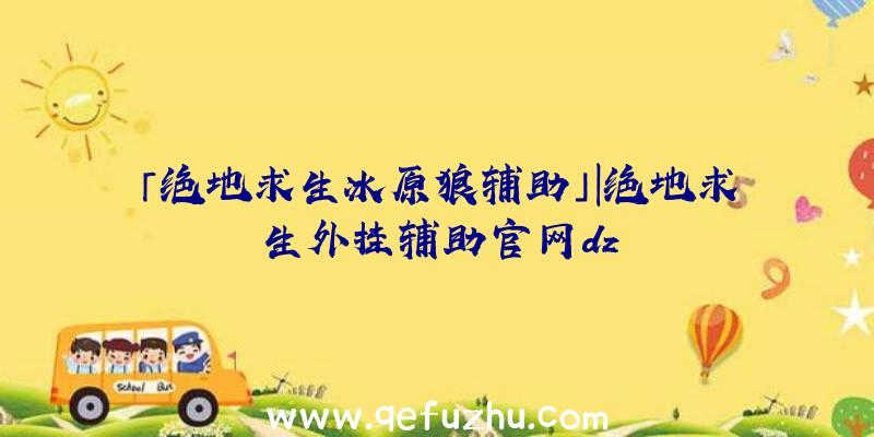 「绝地求生冰原狼辅助」|绝地求生外挂辅助官网dz